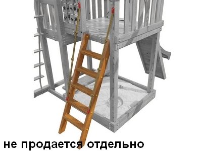 Лестница с деревянными ступенями (для ДИП Самсон)